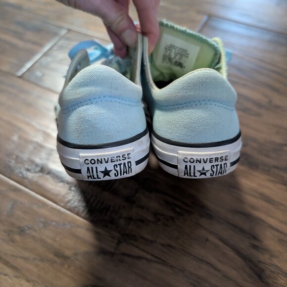 Kids Converse Madison sneakers aqua size 1 - Picture 10 of 15